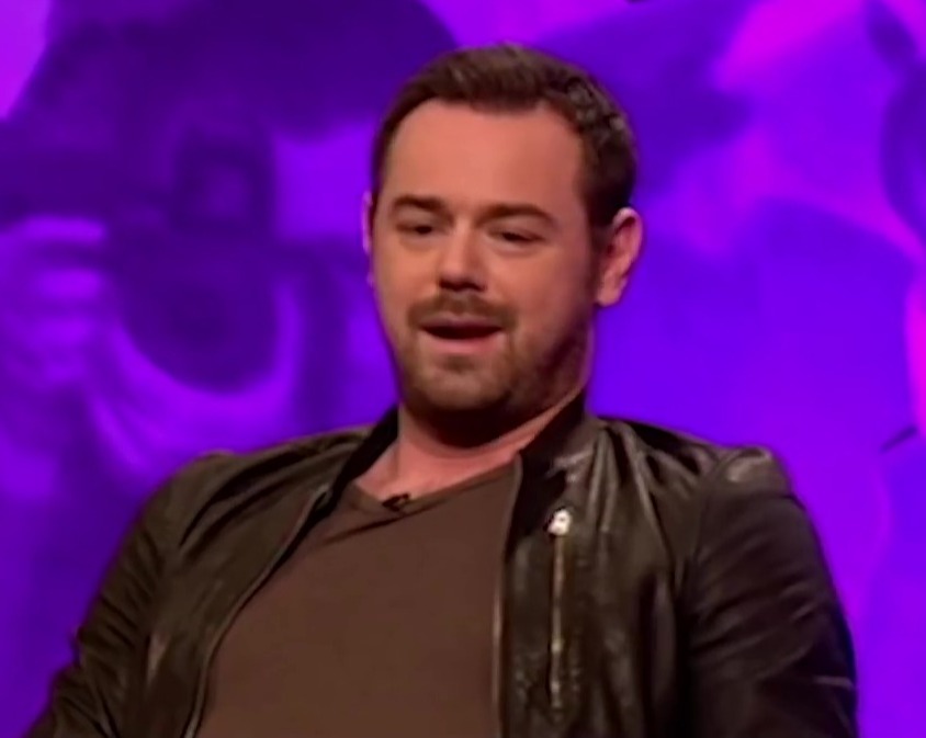 After asking the audience if he should "whack it out" Danny Dyer undid his trousers to reveal his balls to Holly