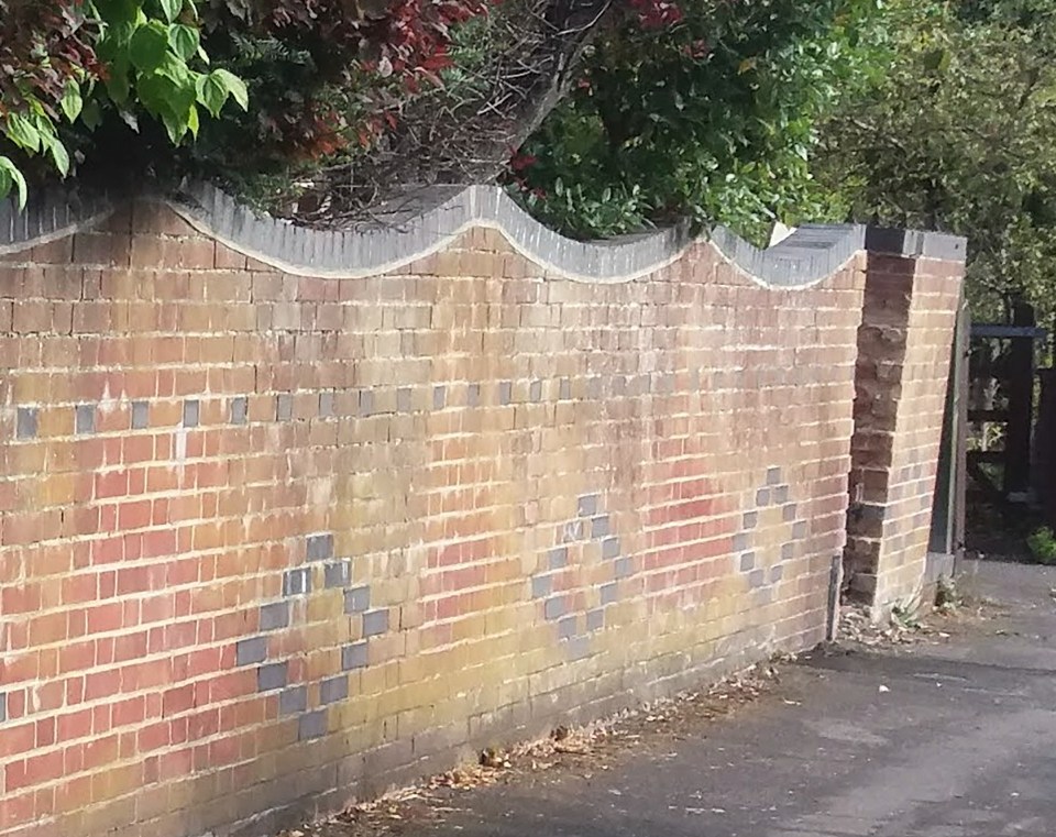 The old wall was crumbly and dangerous, the family said