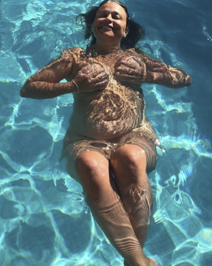 Actress Nadia Sawalha is a regular on social media