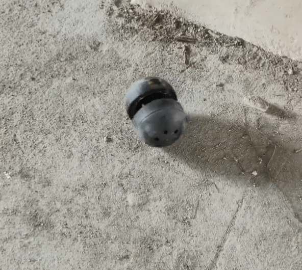 The tiny spy drone used for scoping out builders by the Chinese troops