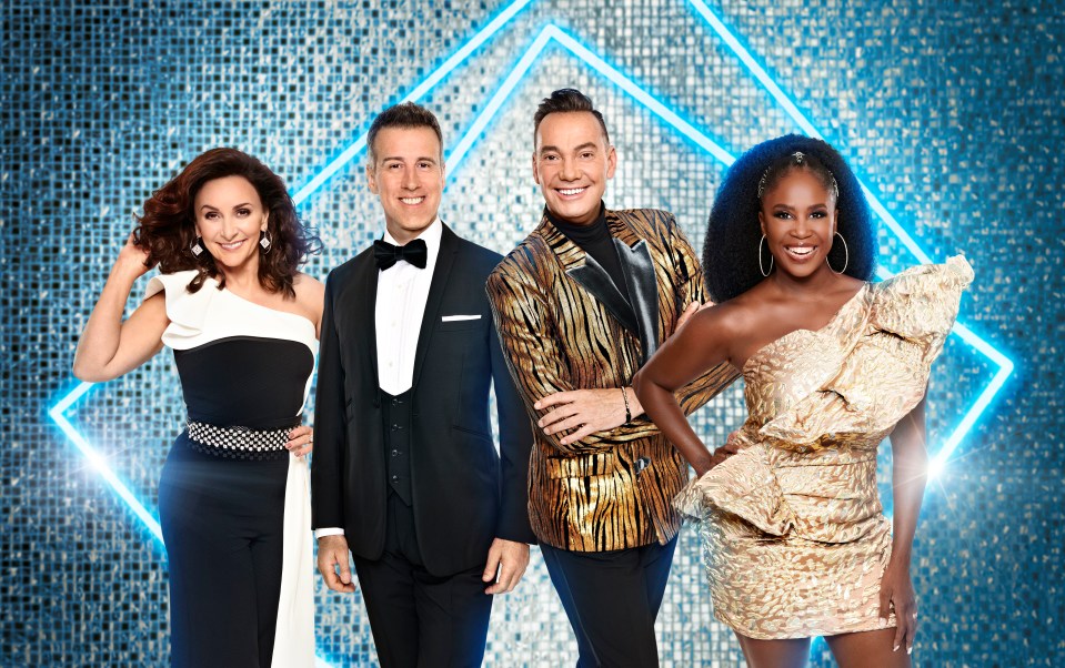 He has now swapped the ballroom for the judging panel