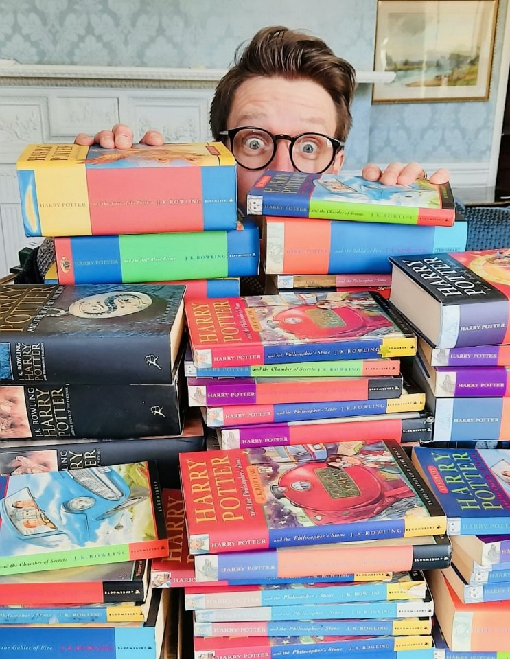 Jim Spencer is renowned for sourcing valuable Harry Potter books and believes the novels could fetch over £7K