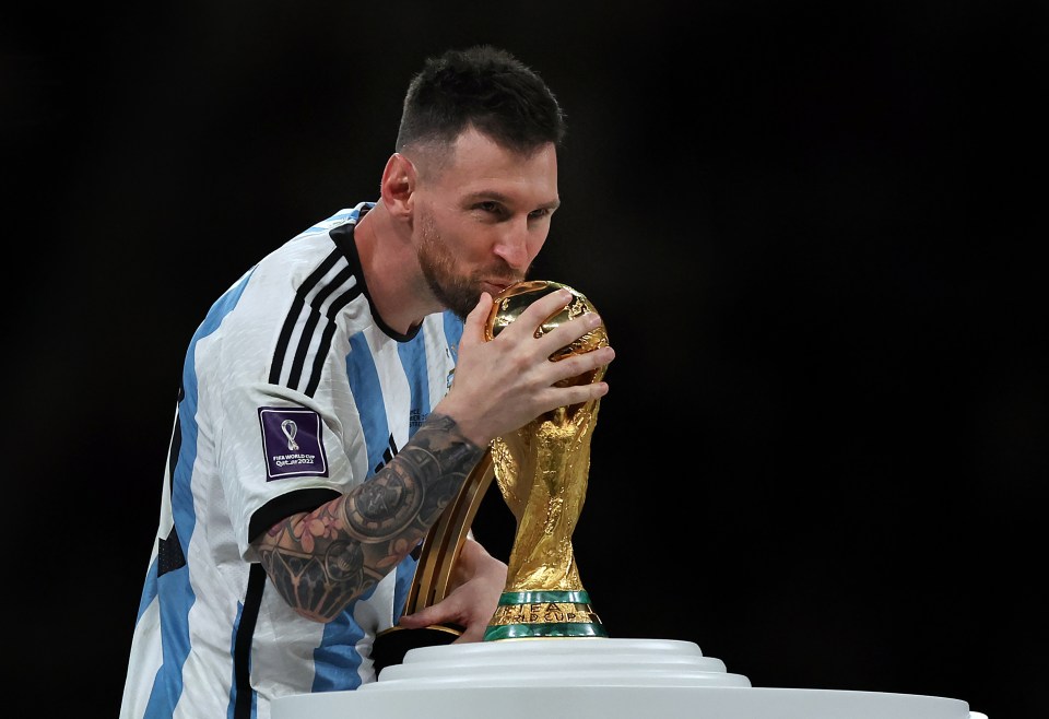 Lionel Messi fired Argentina to World Cup glory last week against France