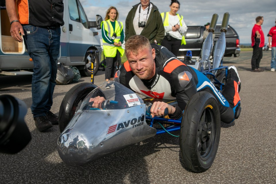 Freddie miraculously escaped a 'near-death' 124mph crash on Top Gear in 2019
