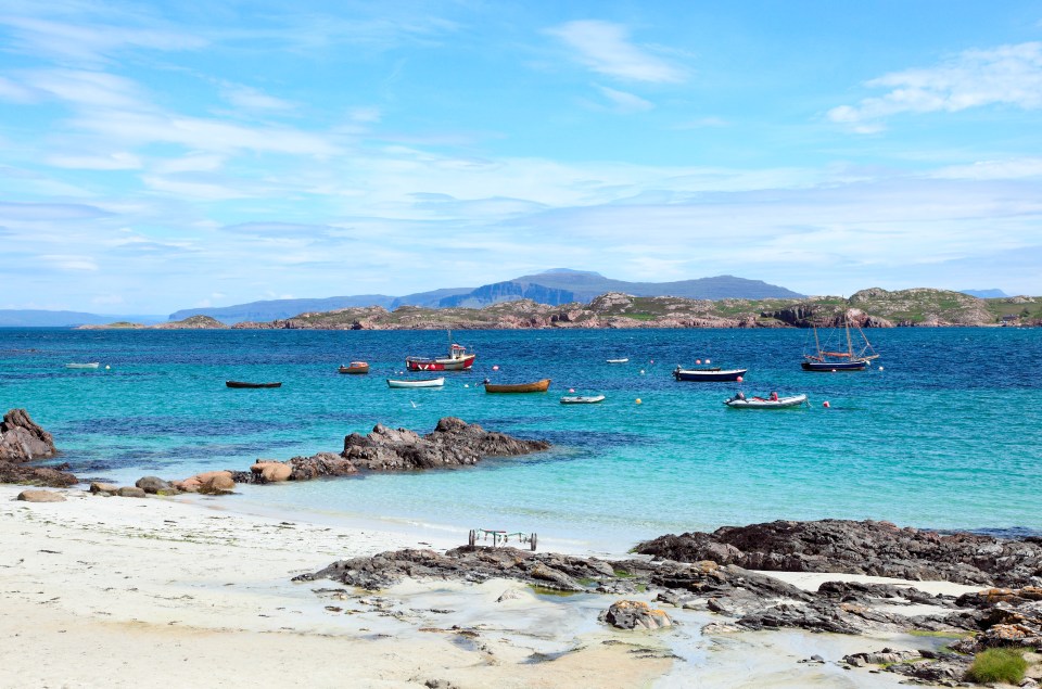 The Isle of Mull is found just off the coast of mainland Scotland