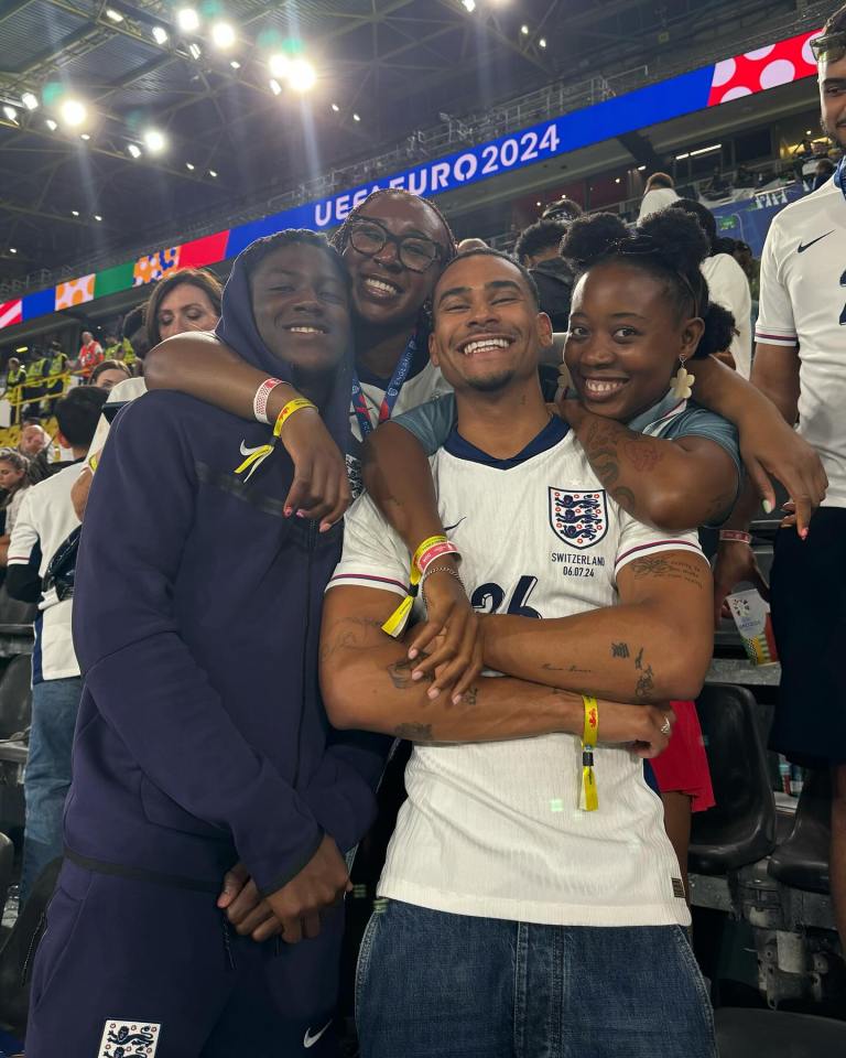 Kobbie Mainoo's TV star brother revealed his delight at the youngster's starring role for England
