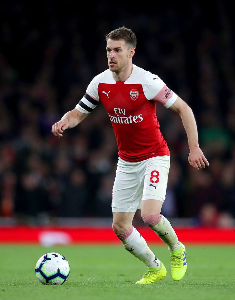 Ramsey stood out at Arsenal where he began his senior career