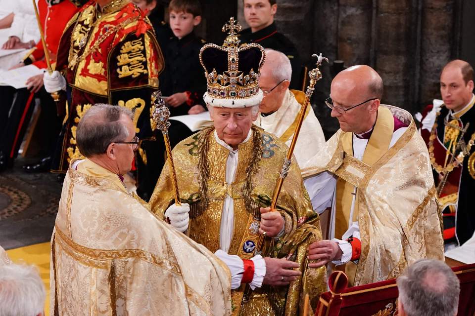 King Charles is the first monarch to be crowned in the 21st century
