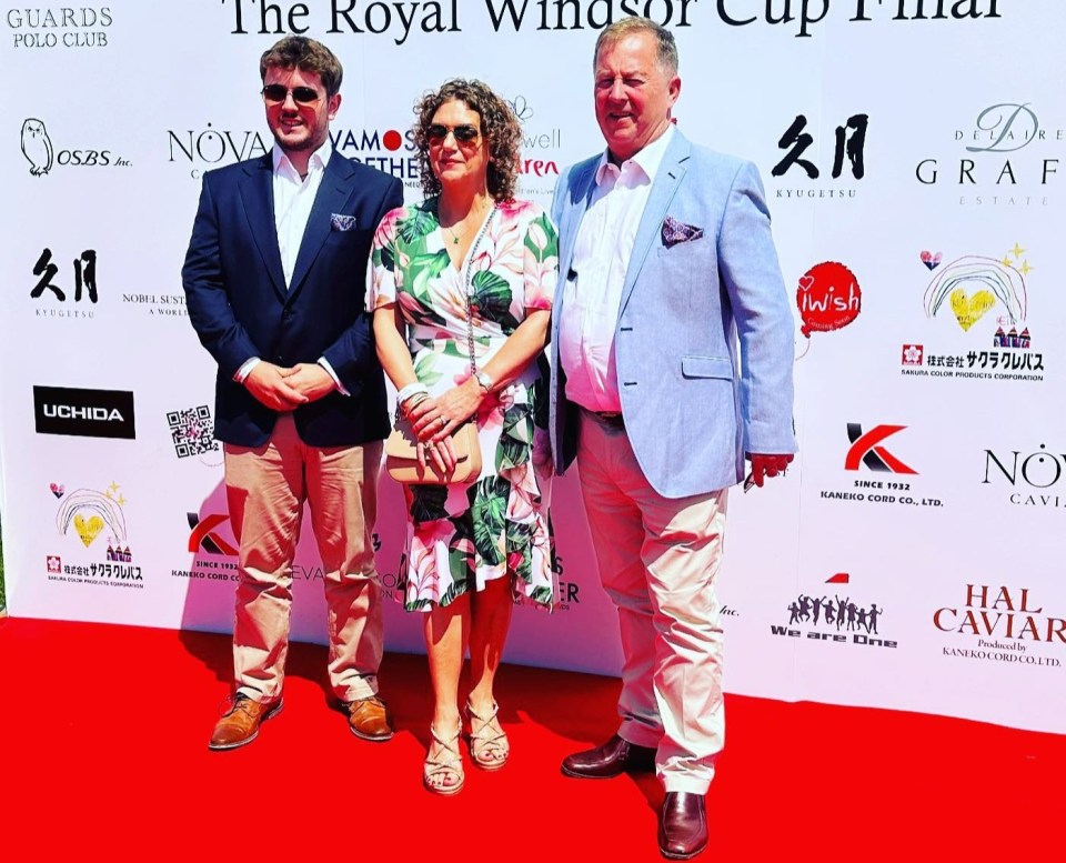 Ingram-Moore defiantly posted a picture on holiday this week as controversy raged