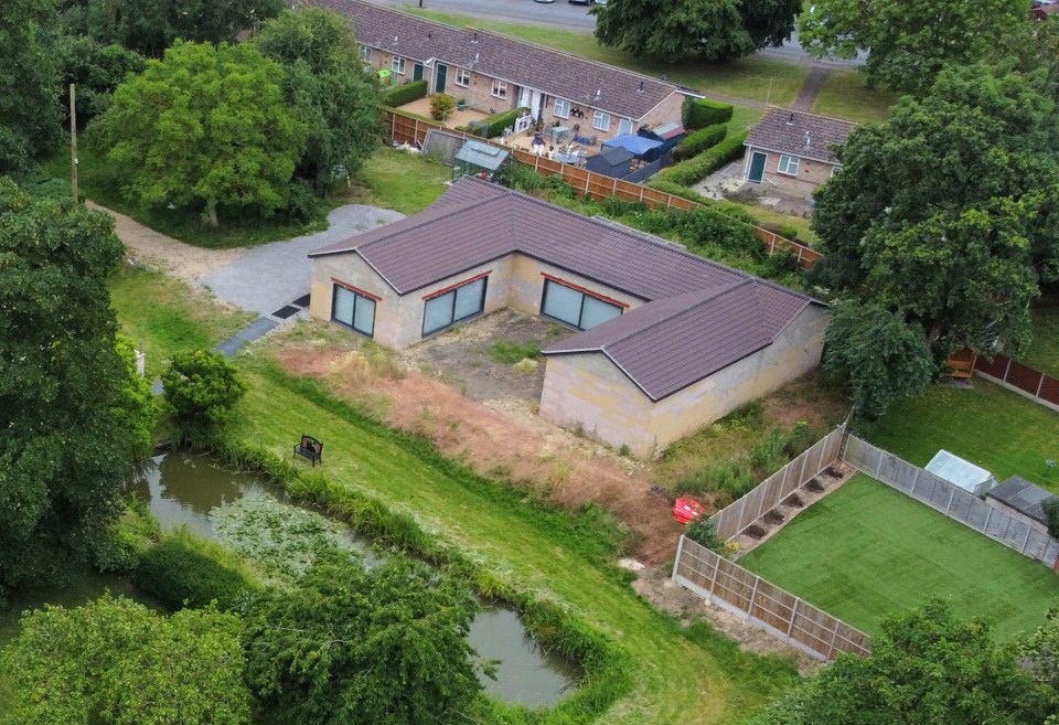 A spa built in the charity's name is facing demolition