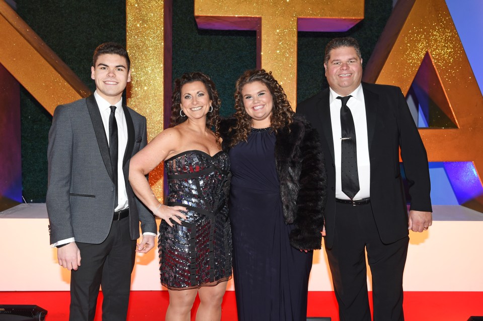 She starred in Gogglebox alongside her family from 2013 and 2018