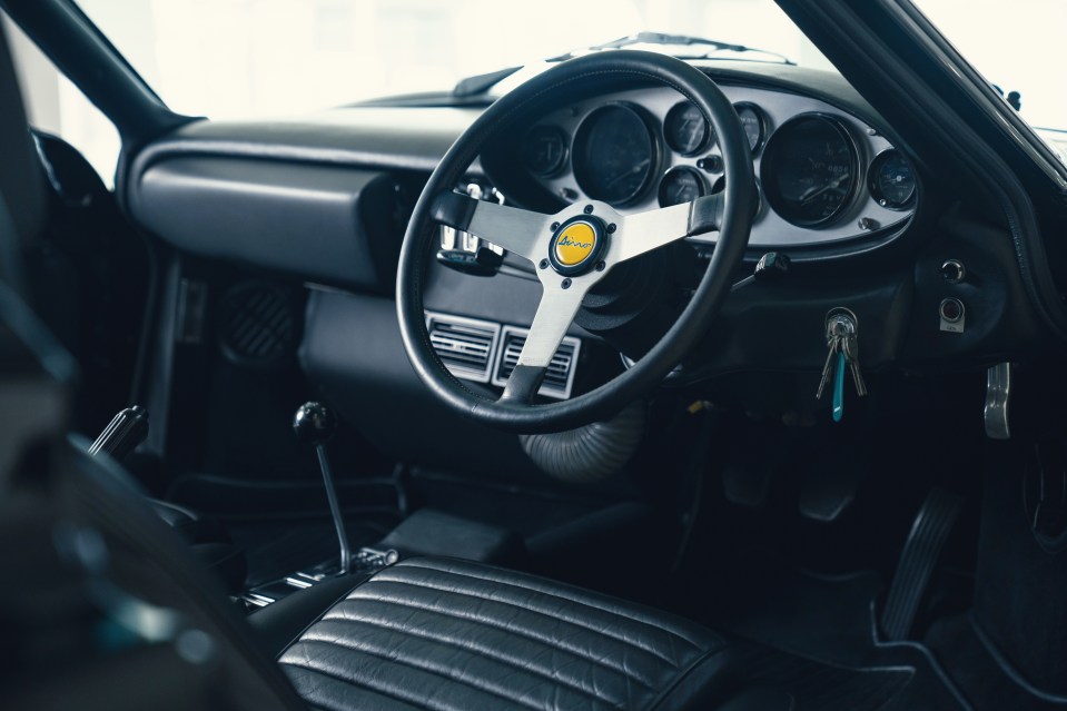 The lot includes a 1994 Ferrari 512 TS Spider