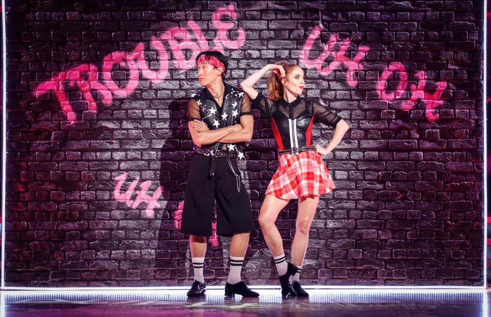 Angela Scanlon used to perform in a dance grop