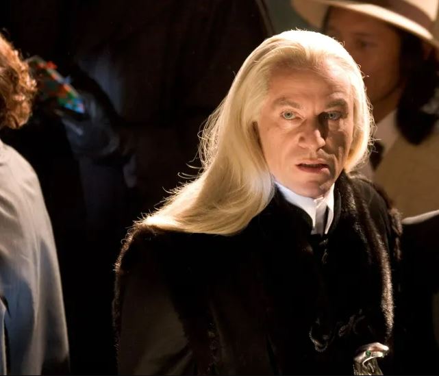 Lucius Malfoy, played by Jason Isaacs, in Harry Potter