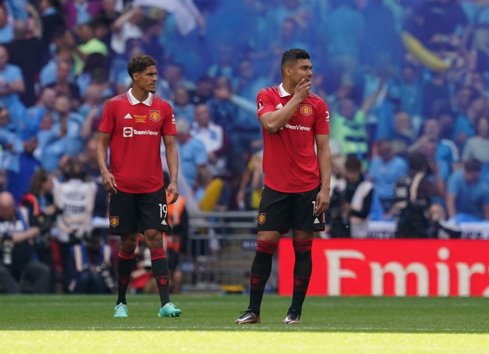 Both Raphael Varane and Casemiro are expected to leave United sooner rather than later