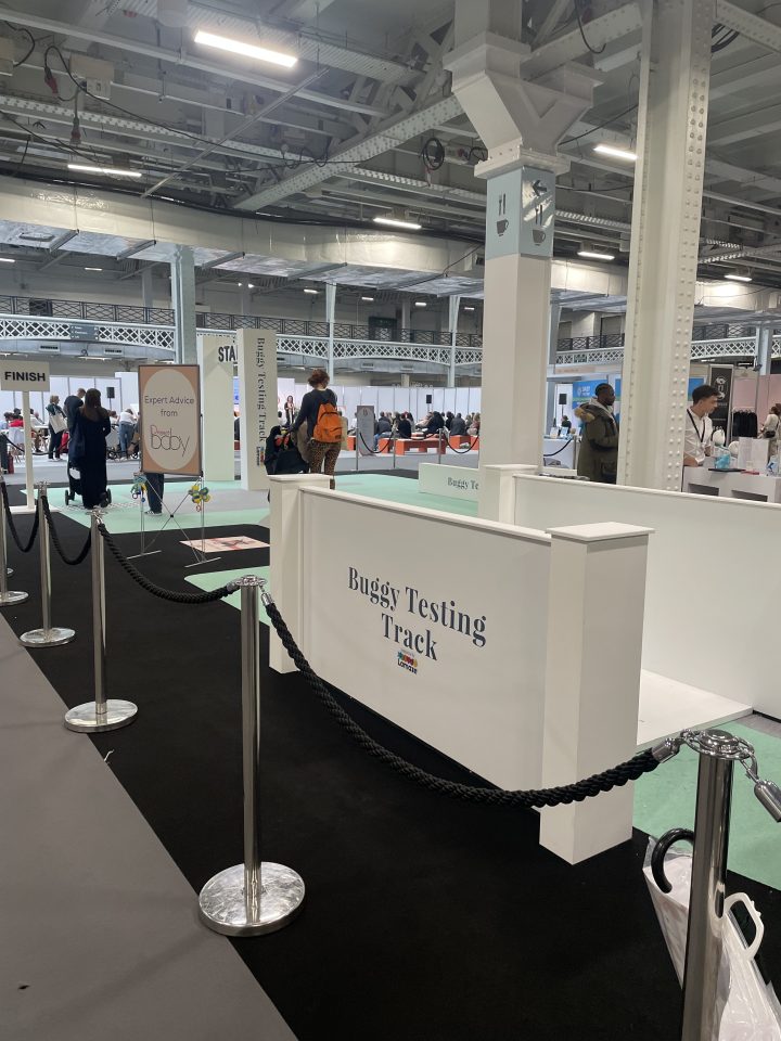 The Buggy Testing Track at The Baby Show