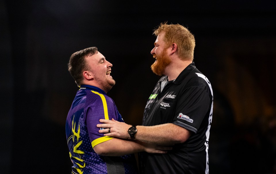 Littler downed Matt Campbell to book his place in the last 16