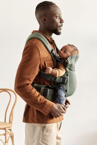 The Baby Bjorn Carrier Harmony comes in a range of stylish colours