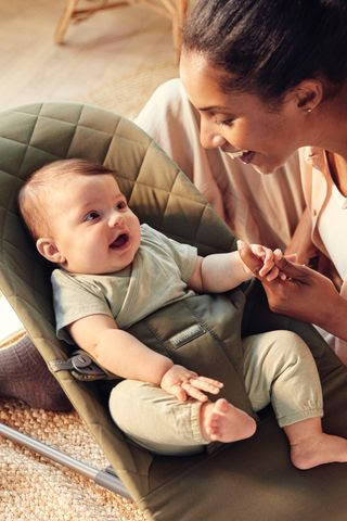 For chilling in front of the telly, our Sun mums recommend the Baby Bjorn Bouncer Bliss