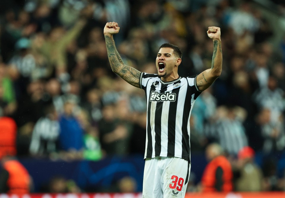 Guimaraes is considered the life and soul of the Newcastle side