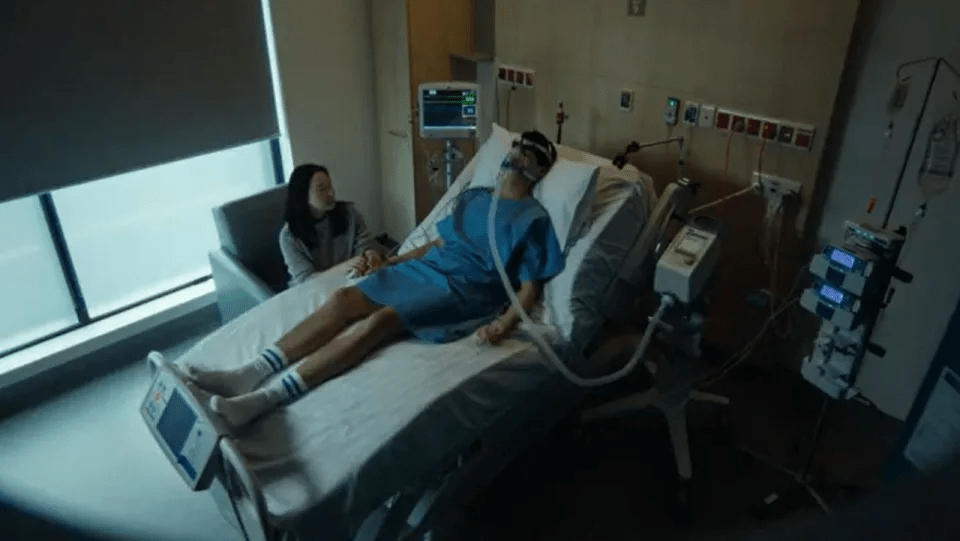 The Australian health campaign reveals the terrifying health risks of vaping (pictured: incubation)
