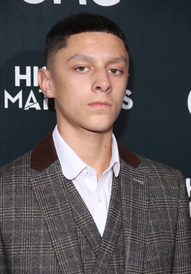 Daniel Frogson at the premiere of His Dark Materials in October 2019