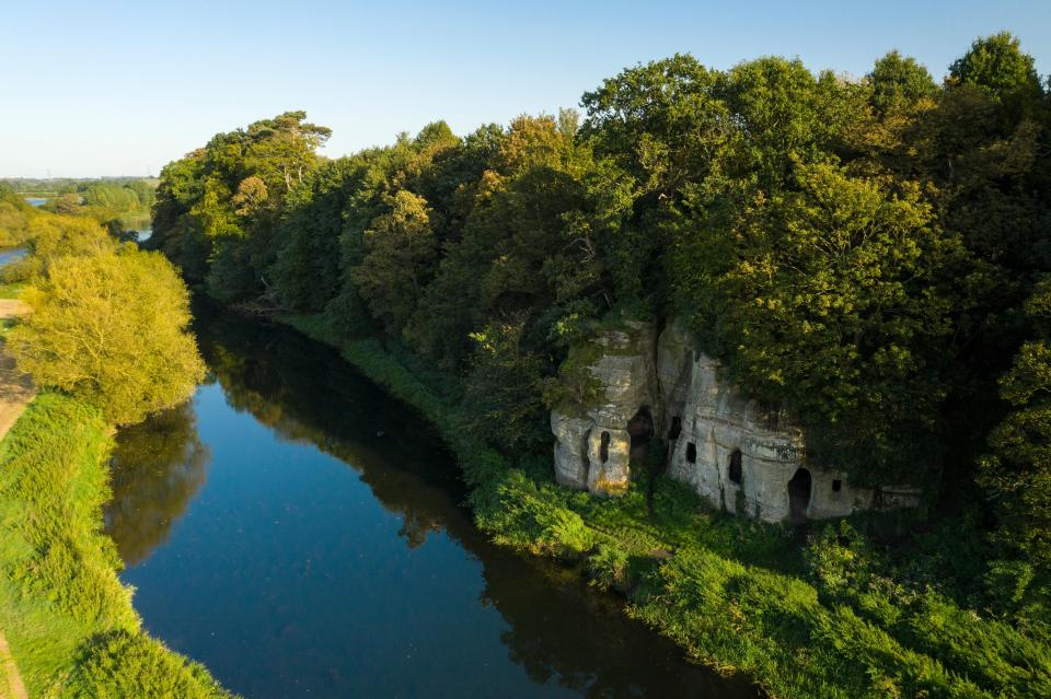 The caverns boast one of the 'oldest intact domestic interior in the UK'