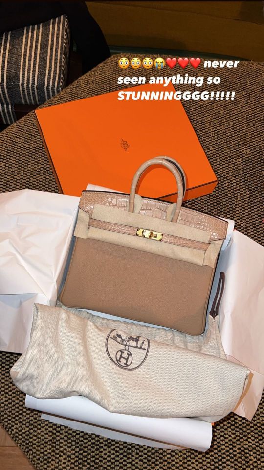 The Birkin bag Stormzy bought Maya for Valentine's Day is believed to have cost £45k