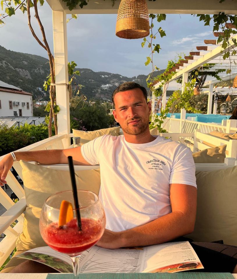 The 27-year-old footballer is looking for love in the villa