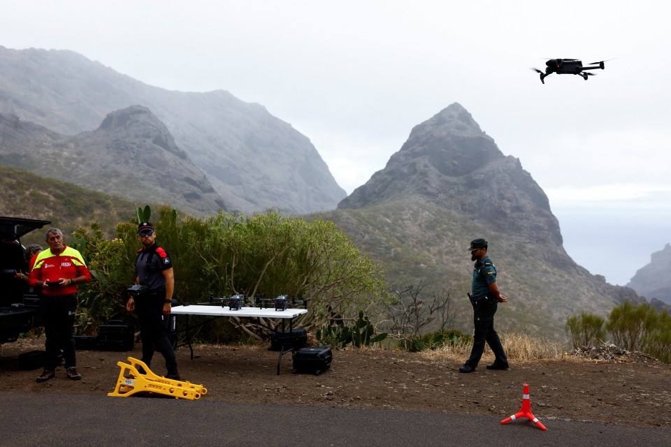 Drones, dogs and emergency teams were all involved in the search