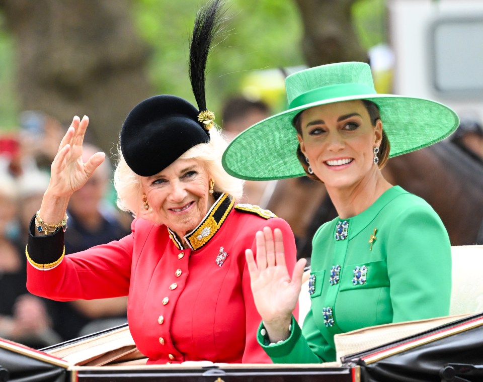 She will be riding in a carriage that will allow her to wave to the crowds
