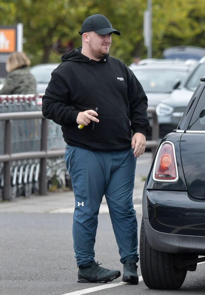 Luke Littler was seen out and about with a friend