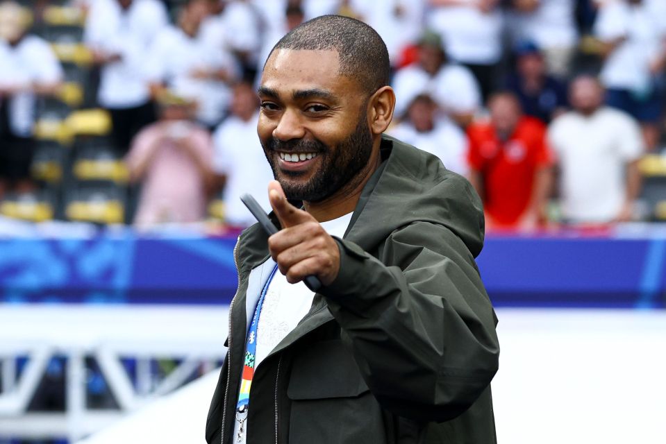 Musician and actor Kano was also at the stadium