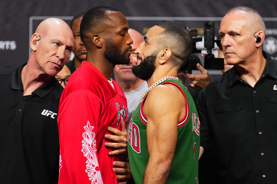 Leon Edwards and Belal Muhammad renew their rivalry at UFC 304