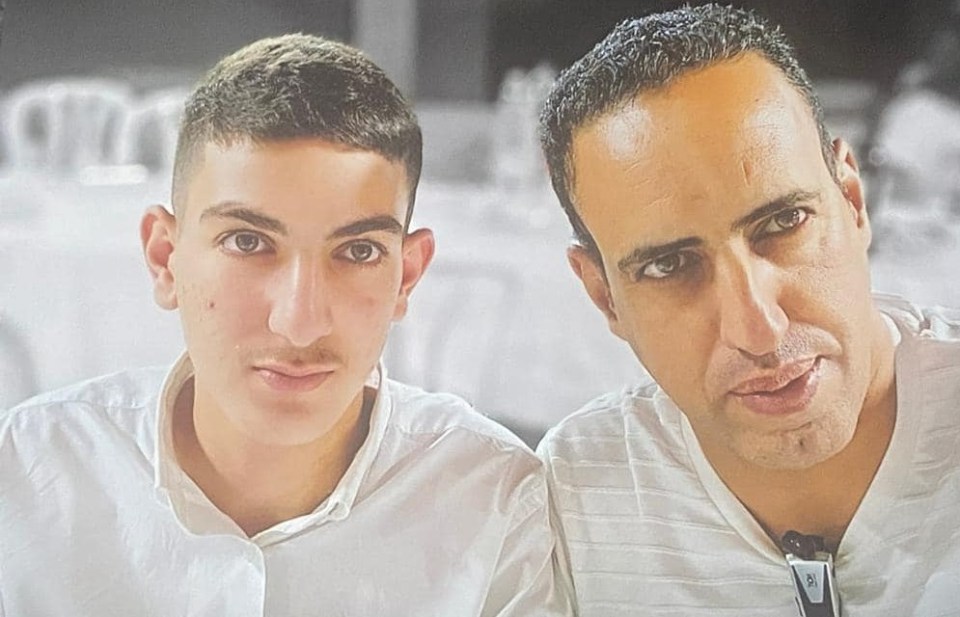 IDF says it killed Hamas commander who murdered man in front of his kids on Oct. 7, Terrorist who led onslaught on moshav Netiv Haasara was filmed drinking Coca-Cola from fridge of family home, moments after killing Gil Taasa in front of his two youngest sons,</p>
<p>PICTURED Or Taasa, left, and Gil Taasa.