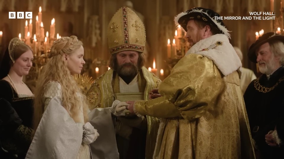 a bbc advertisement for wolf hall the mirror and the light
