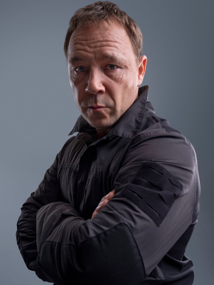 Stephen Graham as Corbett in Line of Duty series 5.