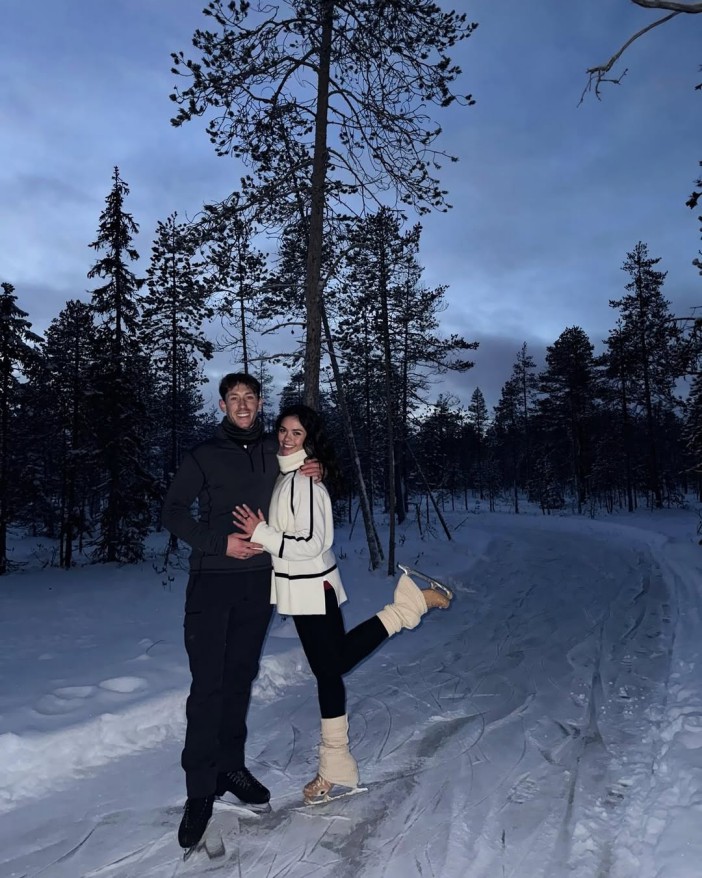 Dancing On Ices Vanessa Bauer reveals new professional footballer boyfriend ahead of new series, , Vanessa Bauer with new boyfriend James Rowe, , TAKEN WITHOUT PERMISSION http://www.instagram.com/p/DEAdkCLNvfq/?hl=en&img_index=1