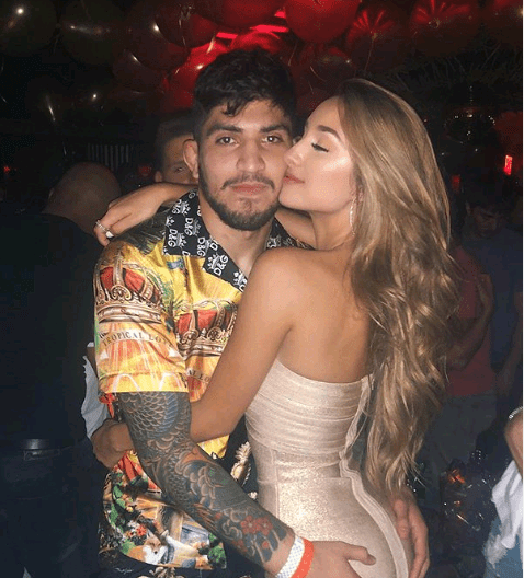 Dillon Danis and Logan Paul's fiance.
