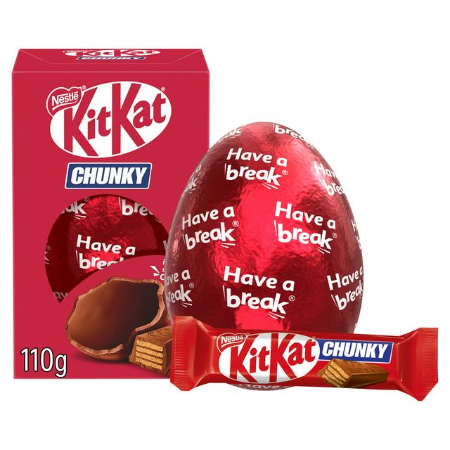 KitKat Chunky Easter egg and bar.