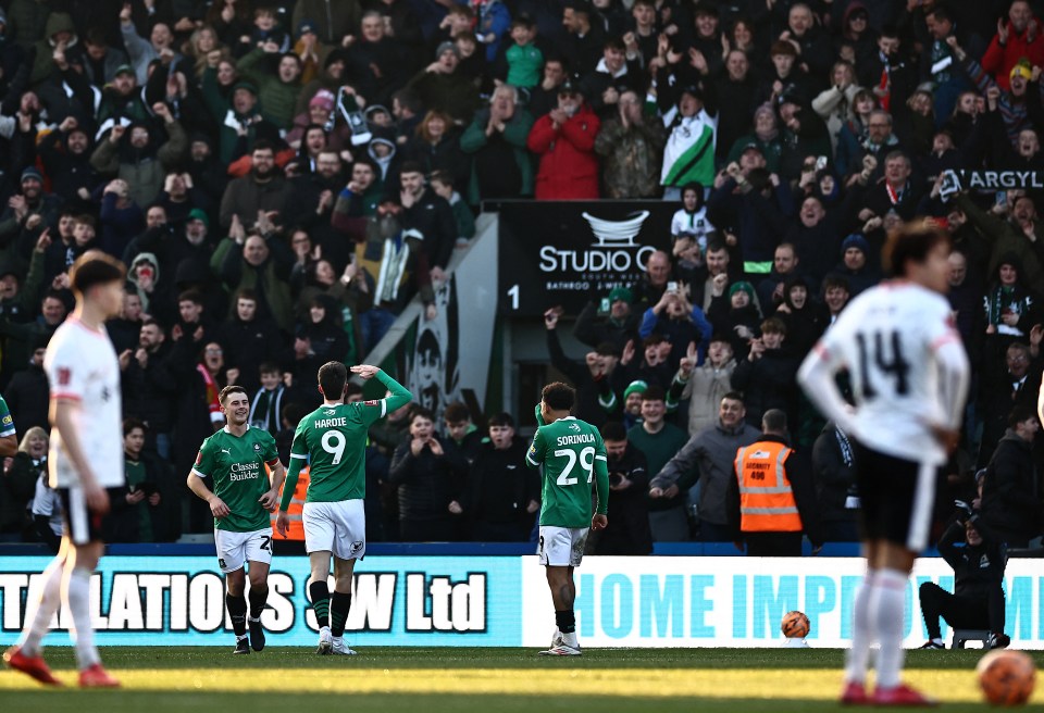 Plymouth stunned Liverpool as they eliminated them from the FA Cup