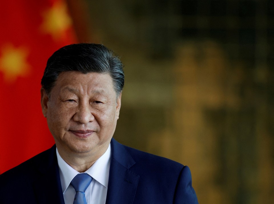 Portrait of Xi Jinping, President of China.