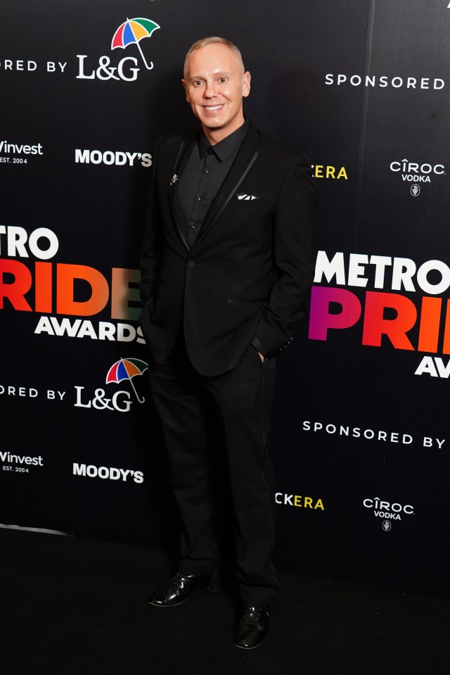 Robert Rinder at the Metro Pride Awards.
