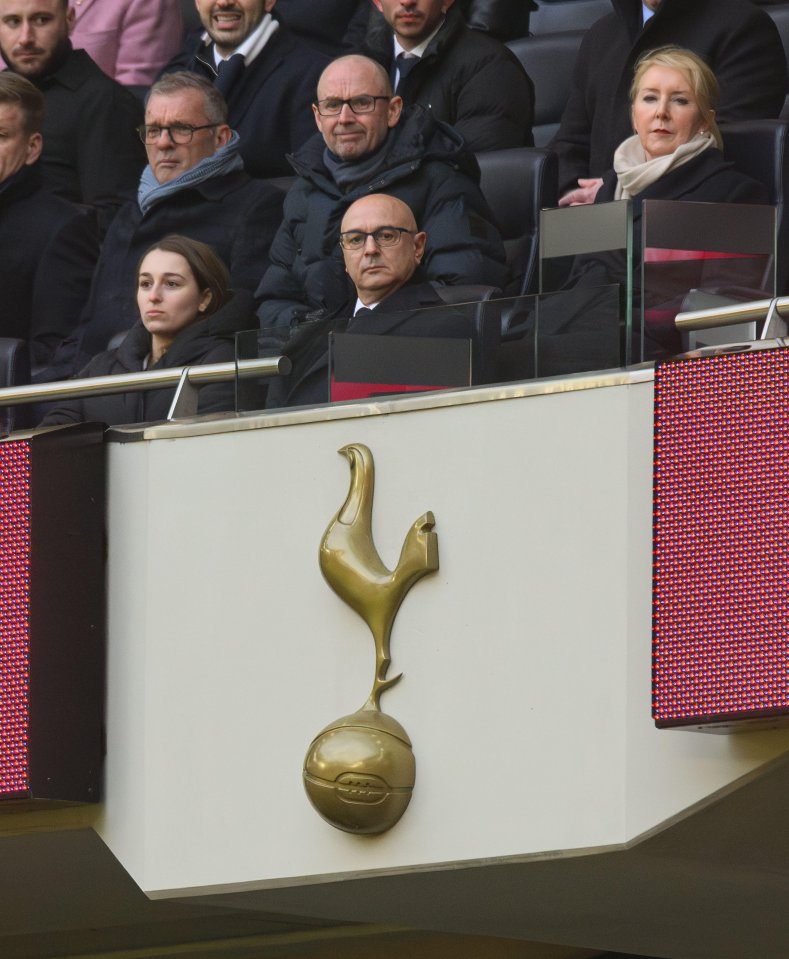 Tottenham Hotspur chairman Daniel Levy at Tottenham Hotspur Stadium.