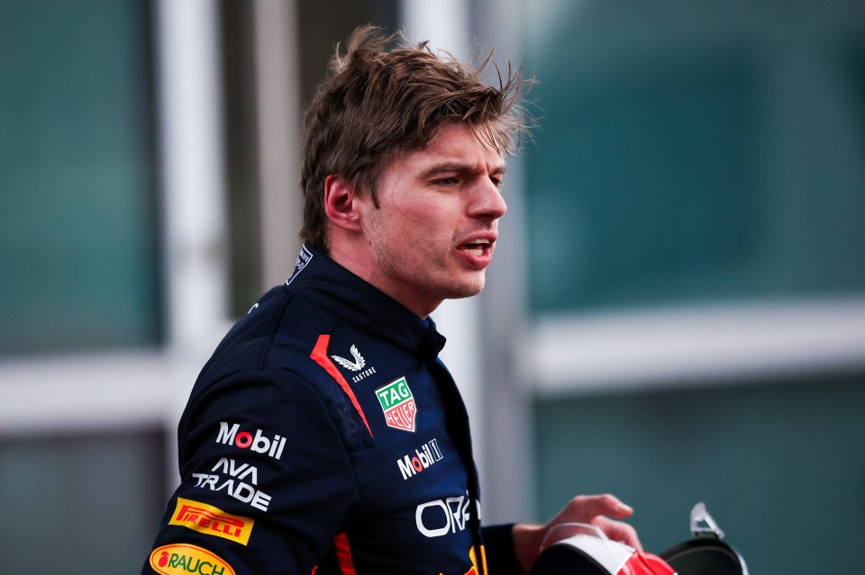 Max Verstappen at the Formula 1 Heineken Chinese Grand Prix.