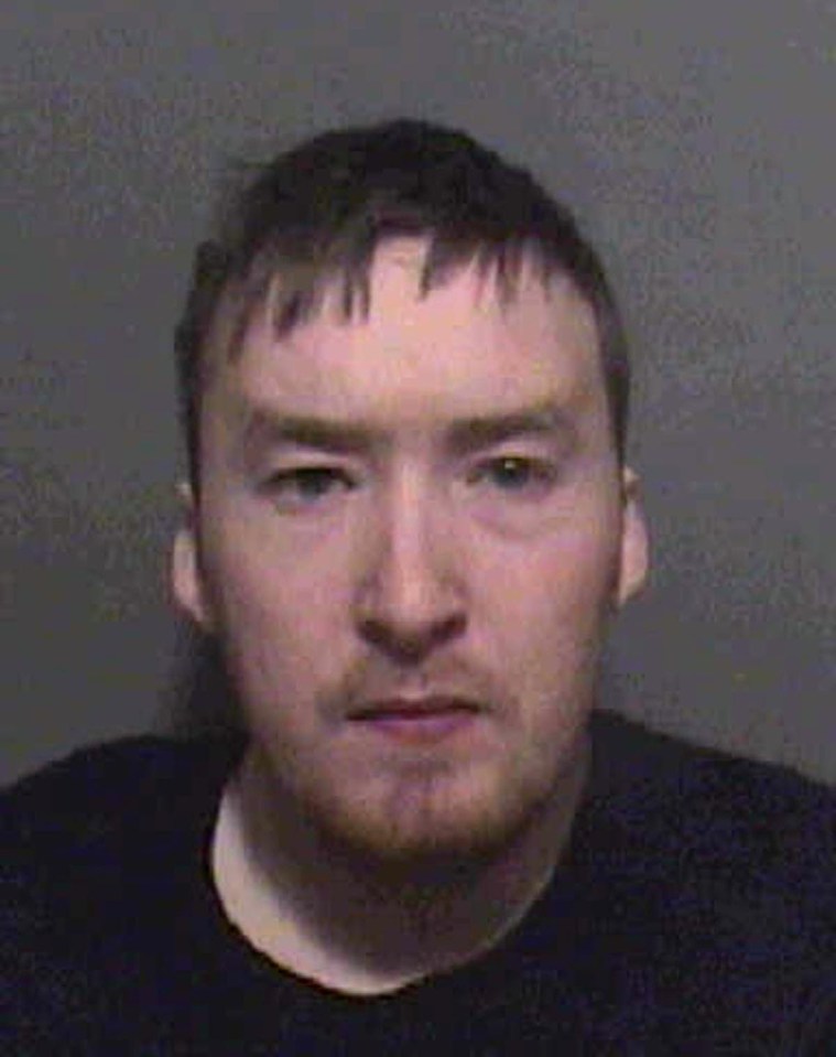 Mugshot of David Minto, murderer of Sasha Marsden.