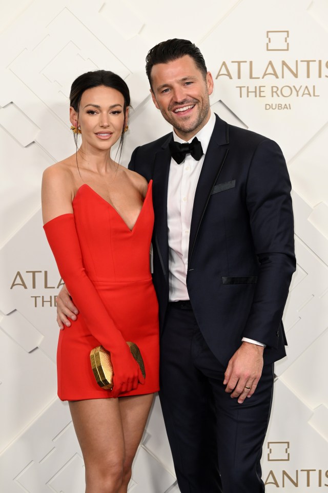 Michelle Keegan and Mark Wright at the Atlantis The Royal Grand Reveal Weekend.