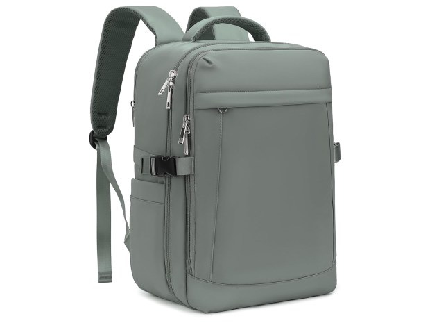 Grey underseat cabin bag.