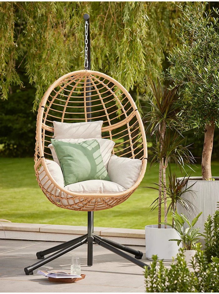 EGG-CELLENT B&Q is selling a budget-friendly Egg Chair set to transform your garden for summer - & it's cheaper than Asda.Teaser: B&Q selling a budget-friendly Egg Chair set to transform your garden for summer