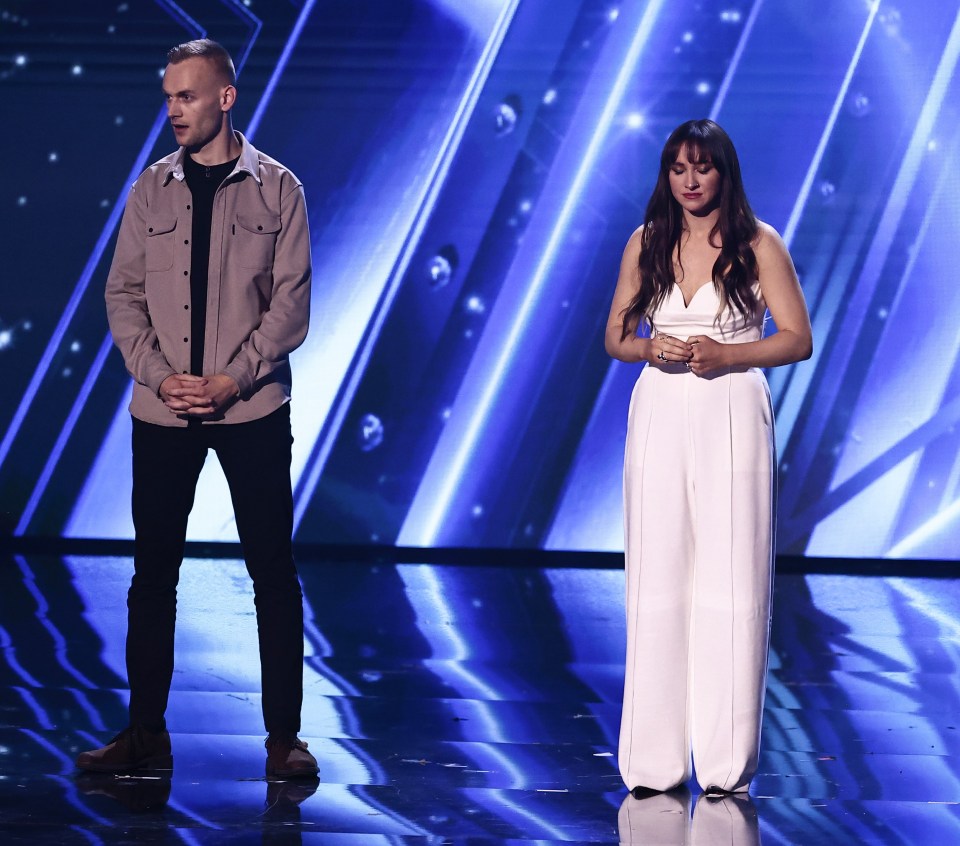 Britain's Got Talent finalists Jack Rhodes, Sydnie Christmas, and Abigail & Afronitaaa on stage.